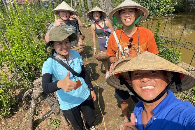 1-Day Explore Non-Touristy Side Of Mekong Delta- Group 10 Max - Rowing a Small Sampan Through Nipa Palm Banks