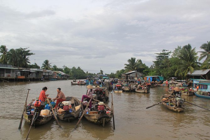 1-day Mekong Delta Tour: Cai Be Market, Local Island and Cycling - Cycling Through Orchards: Produce on the Ground, Not Just in Boats