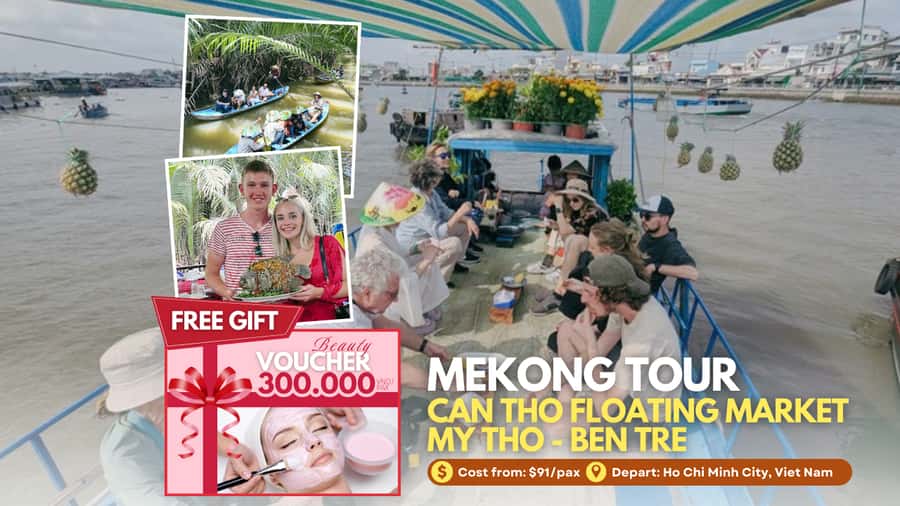 1 Day Mekong Tour: Cai Rang Floating Market & MyTho-Ben Tre - Cai Rang Floating Market: breakfast, boats, and how to set expectations
