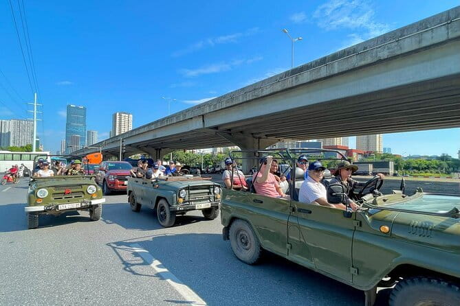 2.5 Hour City Ride of Saigon By Open Army Jeep - Saigon River Bank and the District 3 Viewpoint Break