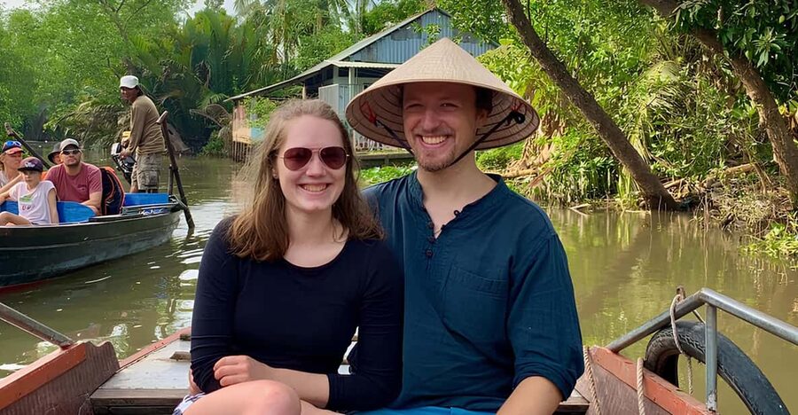 3 DAYS MEKONG DELTA - Ben Tre coconut candy, rowing boats, and village life