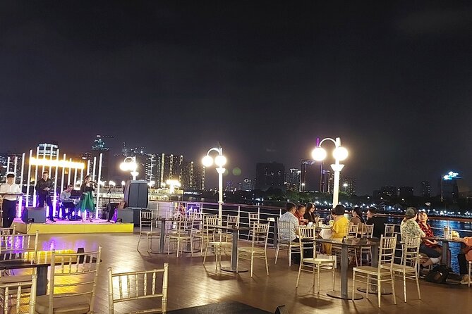 3 Hours Dinner With Luxury Princess Yacht On Sai Gon River - Dinner and music: the atmosphere is strong, but food quality can be a weak spot