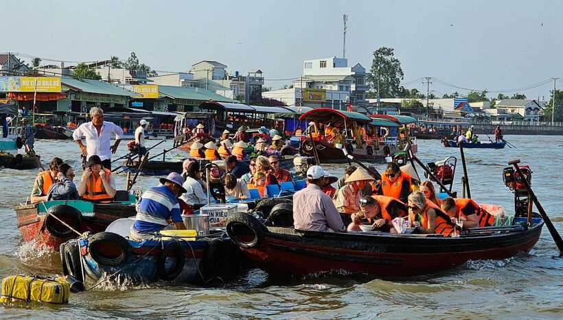 4 Day's Mekong Delta With Tra Su Forest Exit Phnom Penh - Can Tho at Cai Rang: Floating Market Viewing Without the Rush