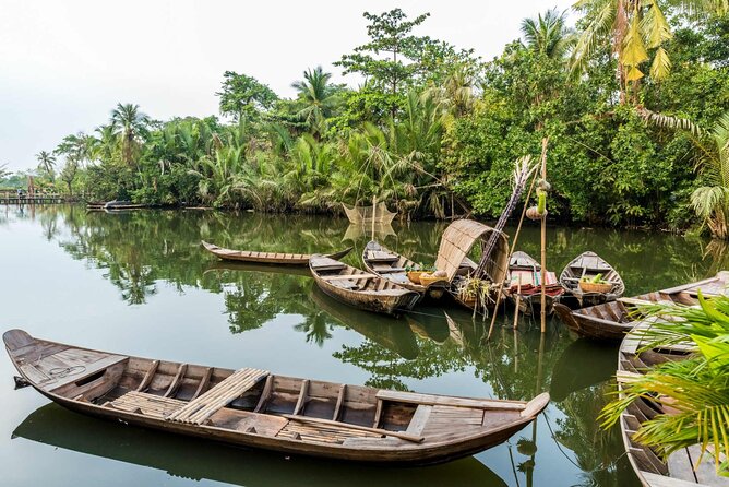 Amazing Vietnam, Cambodia and Thailand 16 Days - Bay Mau Coconut Forest cycling: countryside that feels more local