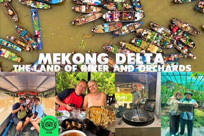 Authentic Mekong Delta: Tuk Tuk, Rowing Boat, Biking Tour - Canals on a wooden boat: what you’ll notice fast