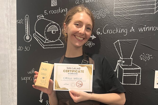 Bean to bar Chocolate Workshop in Ho Chi Minh City - What You Drink Along the Way (And Why It Helps)