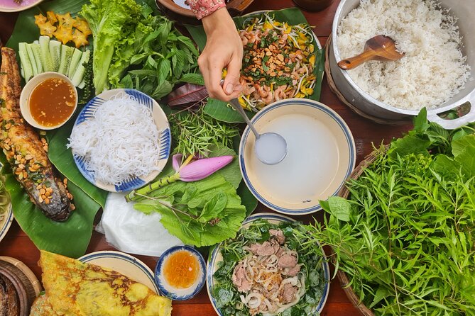 Ben Tre: Scooter, Culture, Sailboat and Mekong Food (Half Day) - Mekong Sailboat Time on a Quiet Branch and Canal