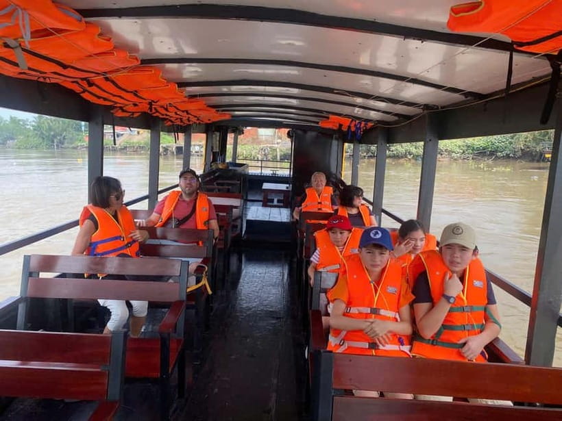 Ben Tre: visit Mekong delta region - The Peaceful Rowing Boat Through the Water Coconut Canal