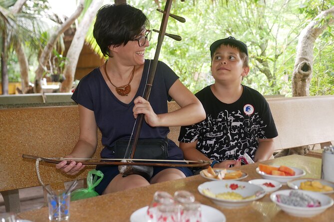 BIG BOSS private LIMOUSINE DAY TRIP TO MEKONG DElTA - Cồn Thới Sơn (Unicorn Island): electric cart rides and traditional music
