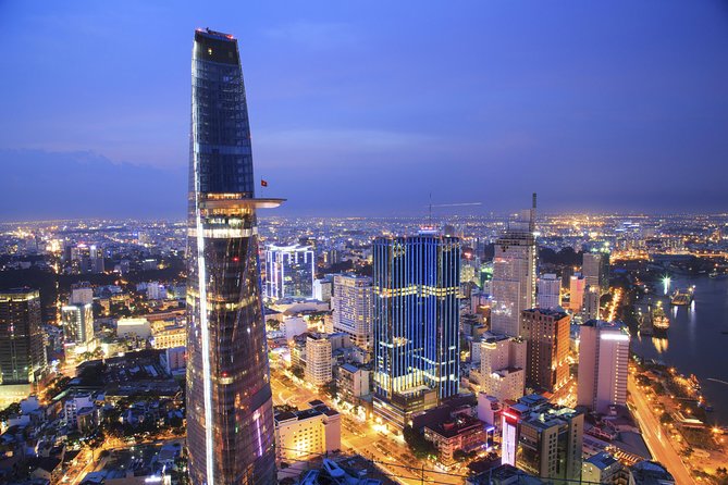 Bitexco Financial Tower: Saigon Skydeck General Admission Ticket - Saigon Skydeck views: 360° city scenes, river views, and photo realities