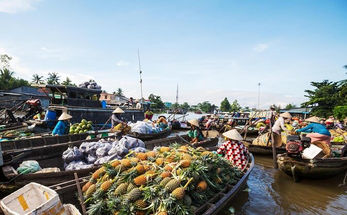 Cai Rang floating market and Mekong Delta Private Tour from HCMC - Vinh Long Fruit Market Stop and the Jump Toward Cai Be