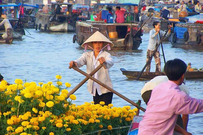 Cai Rang Floating Market & Mekong Delta Private 1-Day Tour - Small-boat cruise and the vermicelli soup lesson