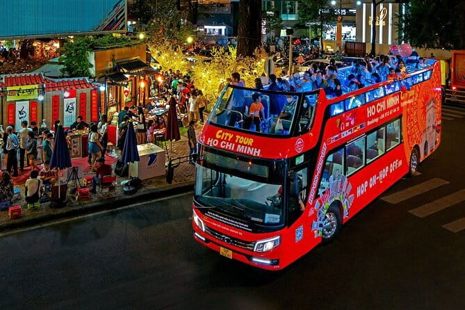 City Sightseeing Saigon Bus Tour - Blue Route: adding Flower Market, Binh Tay Market, and pagodas
