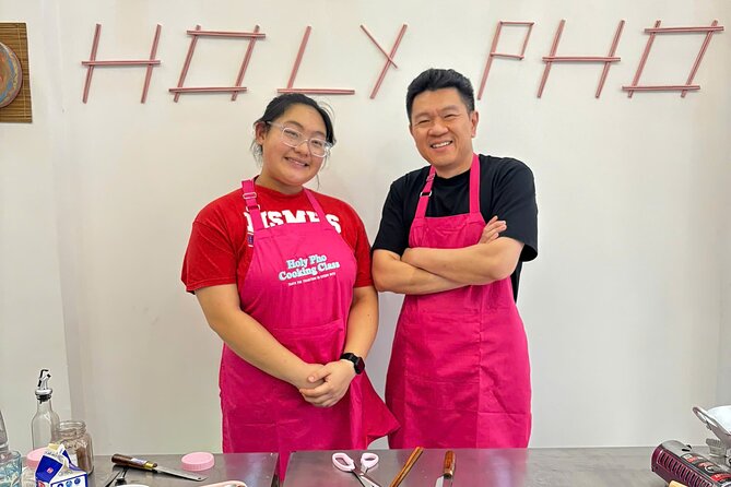 Cook 4 Local Vietnamese Dishes In Pink-themed Class & Market Tour - Lunch and Dinner Included: Eating Well Without Extra Planning