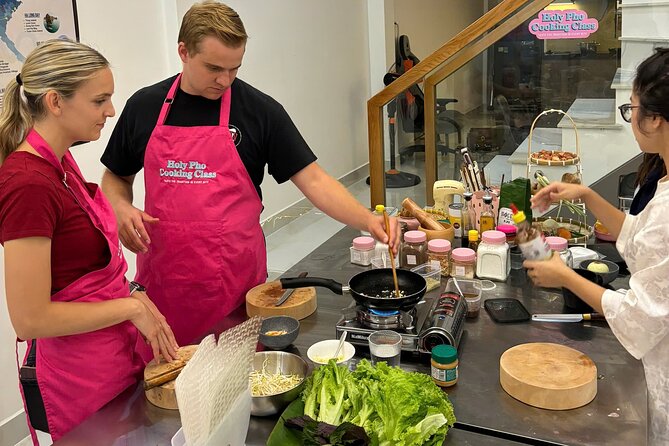 Cook 4 Local Vietnamese Dishes In Pink-themed Class & Market Tour - Vegetarian Options: A Real Plus for More Diets