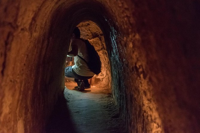 Cu Chi Tunnel Half Day - Small Group Tour - Inside the Tunnels: Video, Then About an Hour Underground