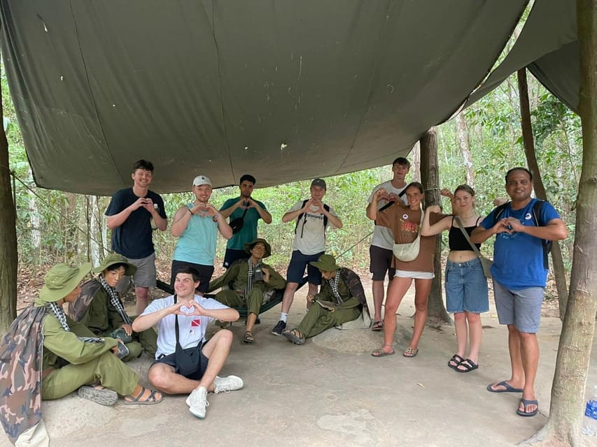 Cu Chi Tunnel Superior small group tour - Go underground for yourself: your choice, your comfort level