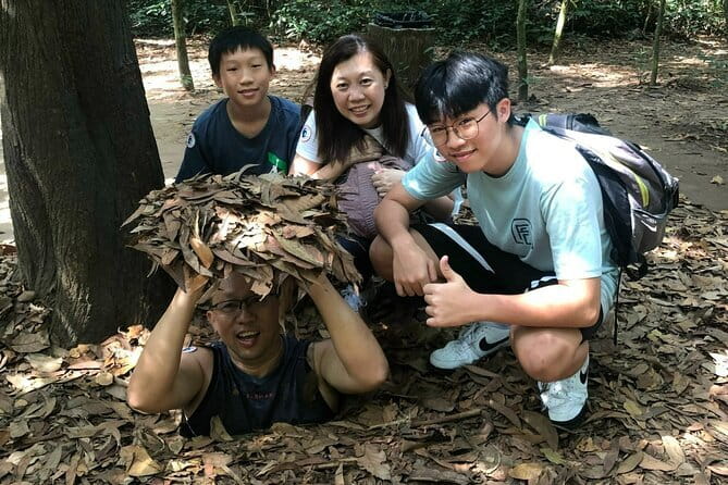 Cu Chi Tunnel Tour By Army Jeep - The lunch stop: beef hotpot and grilled beef in Cu Chi