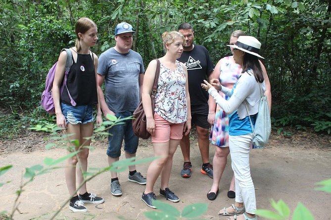 Cu Chi Tunnels Discovery by Private Car from Phu My Port - Above-ground stops: documentary and weapons gallery for context