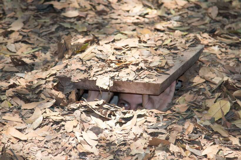 Cu Chi Tunnels Half-Day: Big Group Vietnam War Experience - Ben Duoc/Ben Dinh Tunnels: Kitchens, Hospitals, and Those Tight Passages