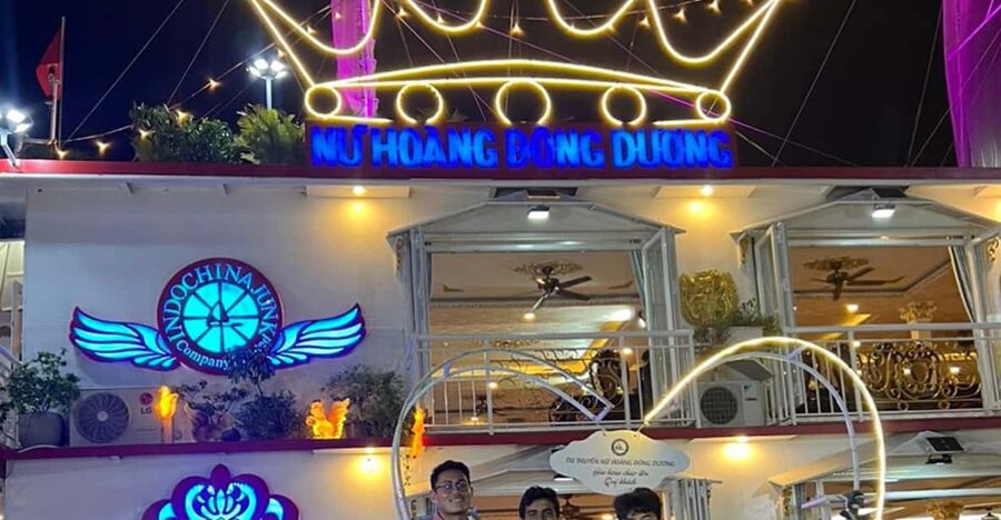 Dinner on Cruise on Saigon River - The Ho Chi Minh City Skyline: Bitexco, Bridges, and Night Lights