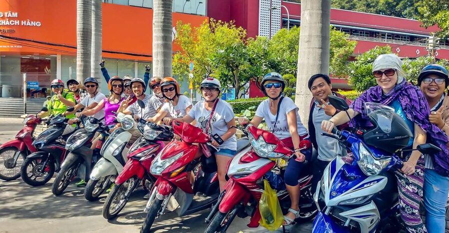 Discover Saigon's Local Sites and Culture by Motorbike - The ride start: Thich Quang Duc Monument, then District 3’s everyday side
