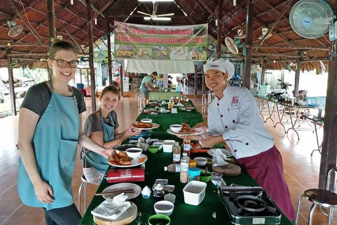 Discover vietnamese Agriculture,culture ,Cuisine and Cu chi Tunnels in Saigon - Organic farm time: picking ingredients and learning what they do