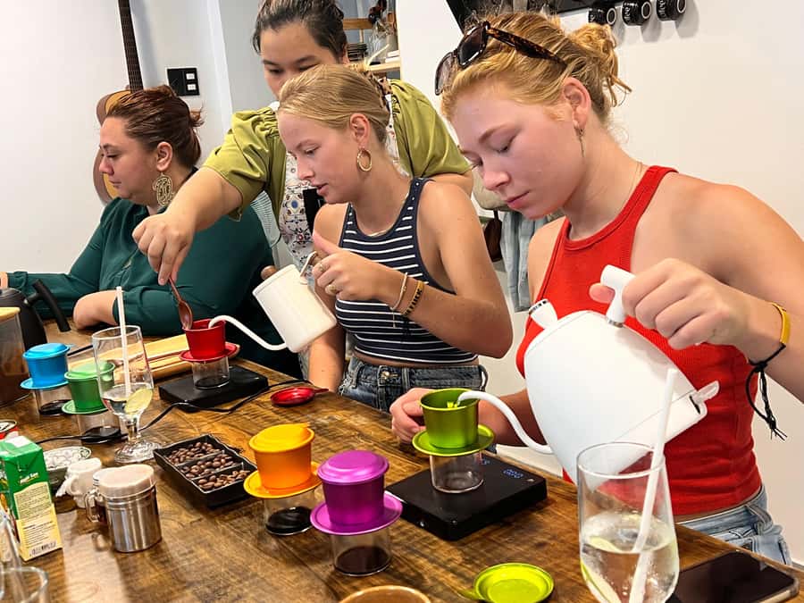 Egg coffee & Course on 4 traditional types of Viet coffee - What you’ll actually learn: drip technique plus coffee “balance”