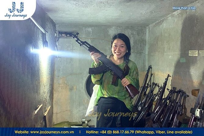 Explore Cu Chi Tunnels & Saigon History 1 Day Tour - Cu Chi Tunnels: crawl inside, see booby traps, and touch a tank