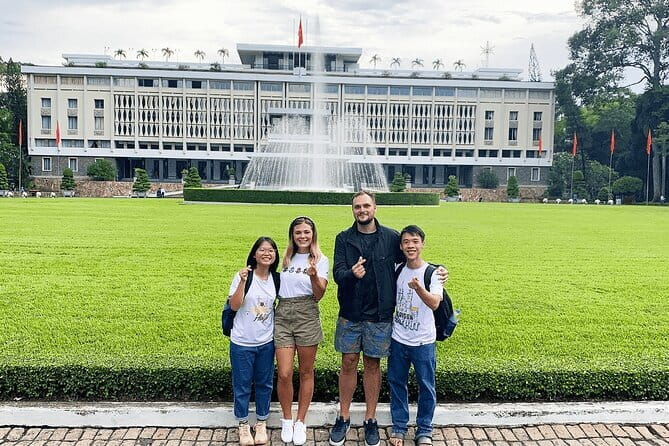 Explore HCMC by US Army Jeep: History & Food - Former U.S. Embassy: Seeing a War-Era Landmark Today