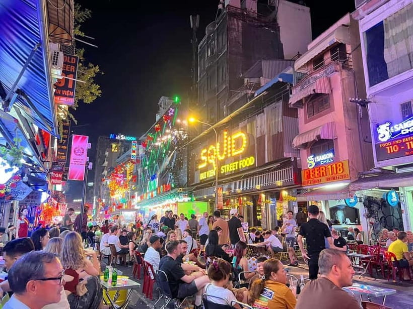 Free E-sim Saigon Nightlife Hopping Tour - Getting started at Vincom Center Đồng Khởi: easy launch, less stress