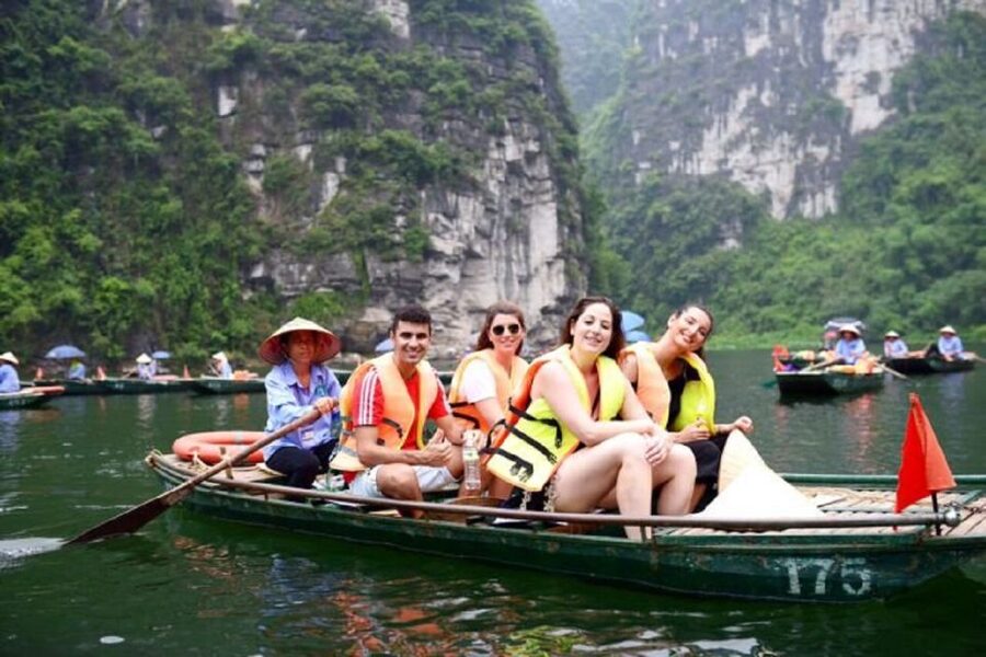 From Hanoi: Trang An Scenic Landscape & Bai Dinh Pagoda Trip - Bai Dinh Pagoda at 10:30: records, scale, and easy orientation