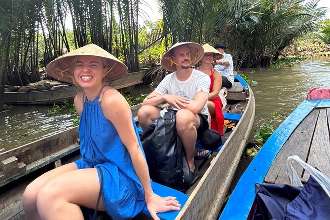 From HCM City: Mekong Delta Tour with Sampan Journey - Ben Tre, the Coconut Village: workshops, coconut candy, and rice paper