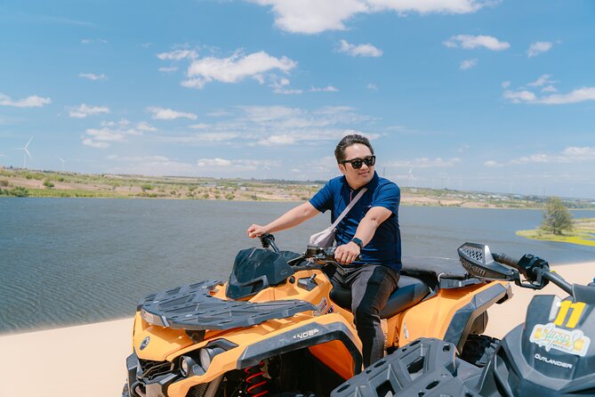 From HCM or Mui Ne: Mui Ne Jeep Sunrise/Sunset & ATV Adventure - White Sand Dunes: your first hour of real sand and real photos