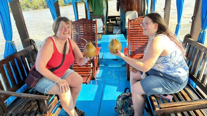 From Ho Chi Minh: Cai Be Boat & Bike Mekong Delta Experience - Fruit orchard tastings and bee-farm honey tea