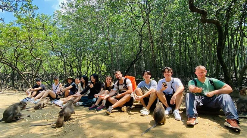 From Ho Chi Minh City: Can Gio Mangrove & Monkey Island Trek - The Rung Sac Revolutionary Base walk (or canoe) through shaded mangroves