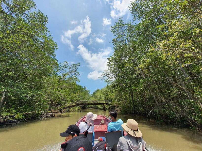 From Ho Chi Minh City: Can Gio Monkey Island Day Trip - Getting to the Sac guerilla base by motorboat