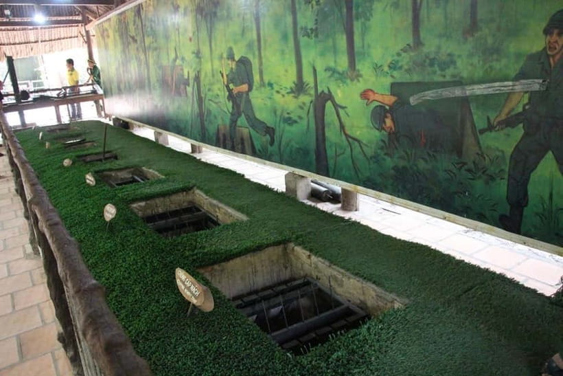 From Ho Chi Minh:Cu Chi Tunnels morning or afternoon w Lunch - The Places Inside: War Bunkers, Field Hospitals, and a Smoke-Free Kitchen