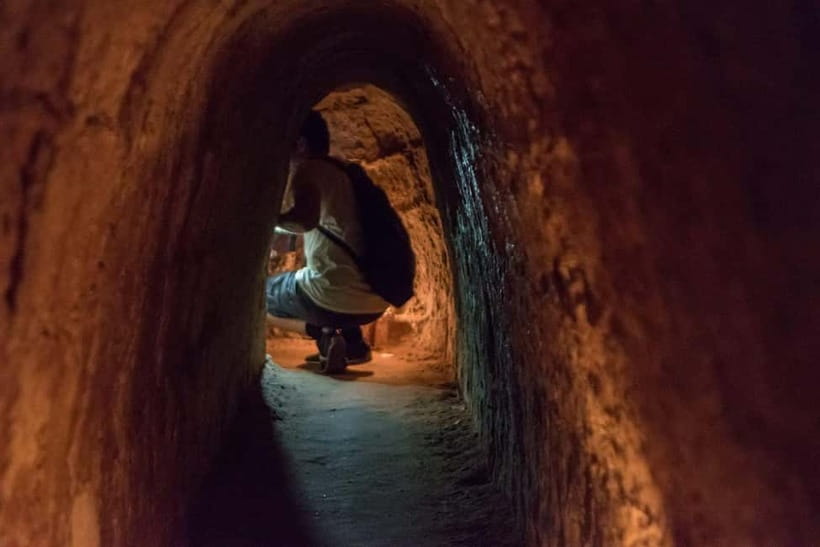From Ho Chi Minh:Cu Chi Tunnels morning or afternoon w Lunch - Optional AK-47/MK16 Shooting: Fun for Some, Stress for Others
