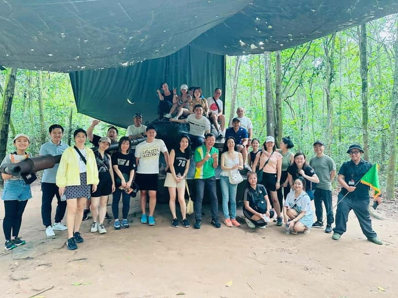From Ho Chi Minh:Cu Chi Tunnels morning or afternoon w Lunch - Lunch and the Tapioca Detail: What You Actually Get to Eat