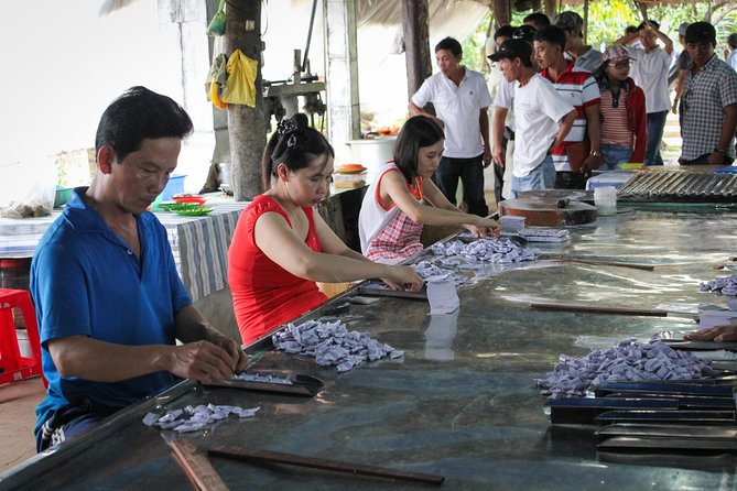 From Ho Chi Minh: Full-Day Mekong Delta Tour to My Tho & Ben Tre - Unicorn Island Stops: Food, Crafts, and Orchard-Time Pace