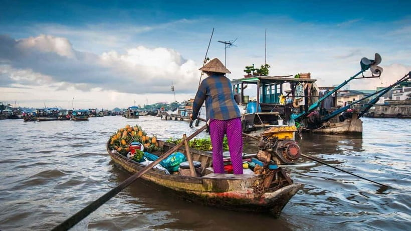 HCM: 2-Day Mekong Floating Market with Cooking & Bike Ride - Bike ride through village roads: seeing life between the waterways