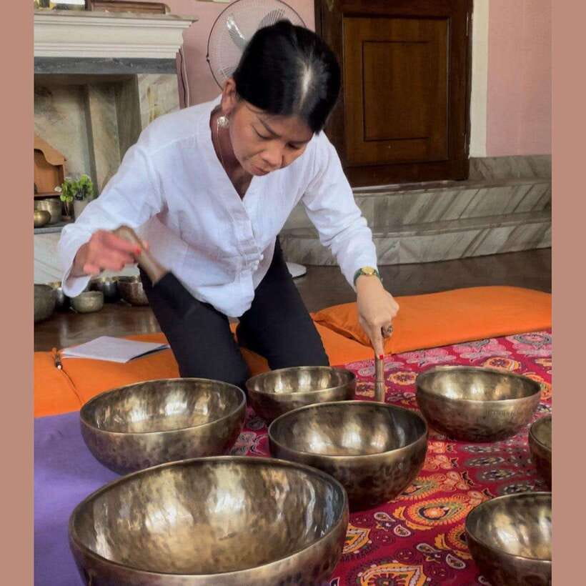 HCM: 30-Minute Sound Bath and Guided Meditation Session - A Sound Bath in Ho Chi Minh City’s Old District, Not a Spa Lobby
