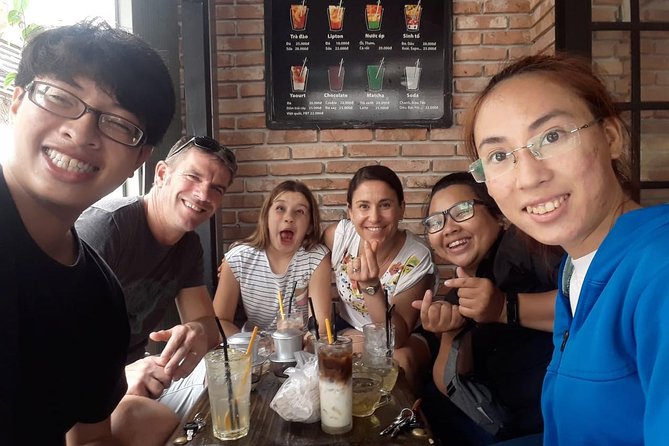 HCM City Local Street Food by scooter/ Aodai Rider Saigon tour - Meeting the Aodai Rider and getting ready to roll