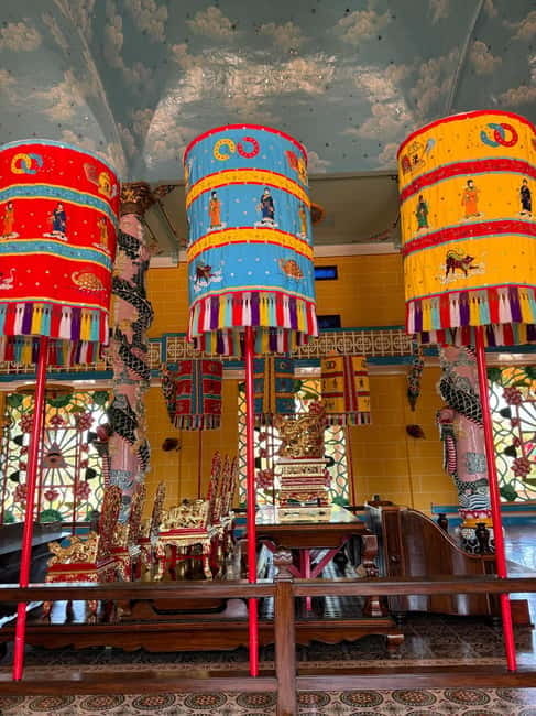 HCM: Tay Ninh, Black Virgin Mountain, & Cao Dai Temple Tour - Black Virgin Mountain (Ba Den): steps, temples, and wide-open views