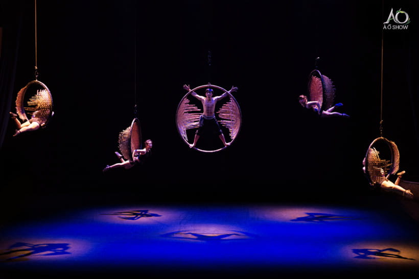 Ho Chi Minh: A O Show Bamboo Circus at Saigon Opera House - Village to city, with humor you can follow