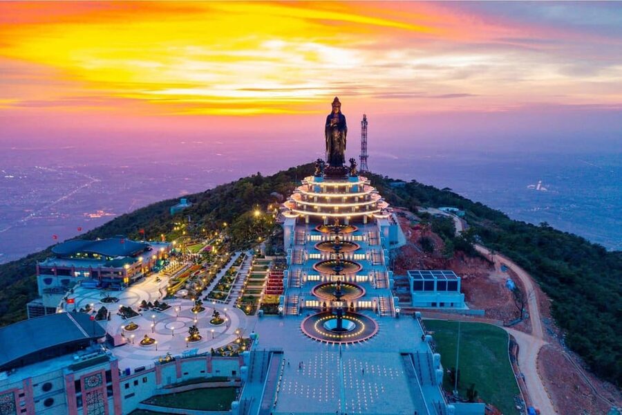 Ho Chi Minh: Black Virgin Mountain & Cao Dai Temple Tour - Fruit Orchards, Myths, and the Tay Ninh Vineyard Stop