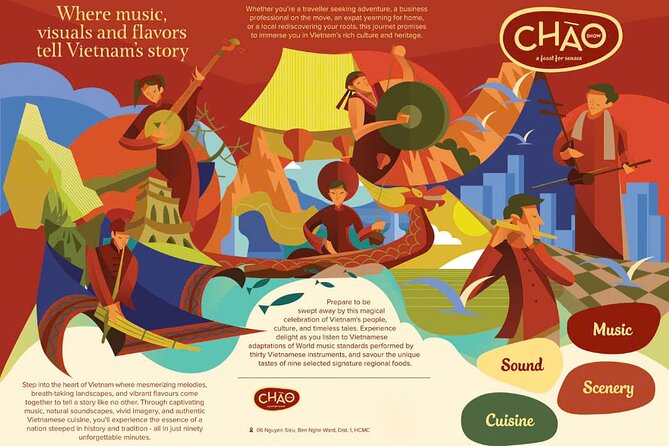Ho Chi Minh: Chào Show with Dinner & Hotel Pickup - The Night’s Schedule: Pickup, Music, Dinner, Then the Second Half