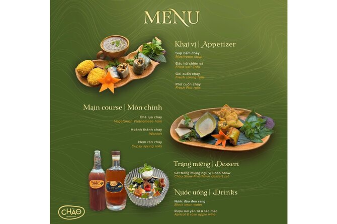 Ho Chi Minh: Chào Show with Dinner & Hotel Pickup - The Music Portion: 12 Chapters and 30 Instruments