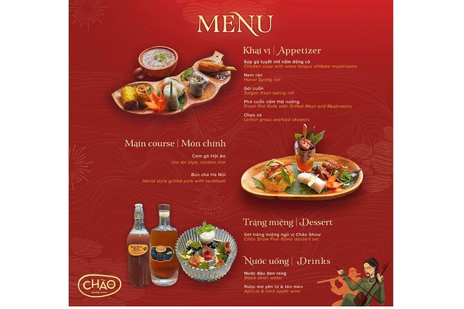 Ho Chi Minh: Chào Show with Dinner & Hotel Pickup - Value Check: Is $50.08 Worth It?